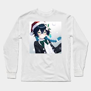 Christmas Genshin Impact Long Sleeve T-Shirt